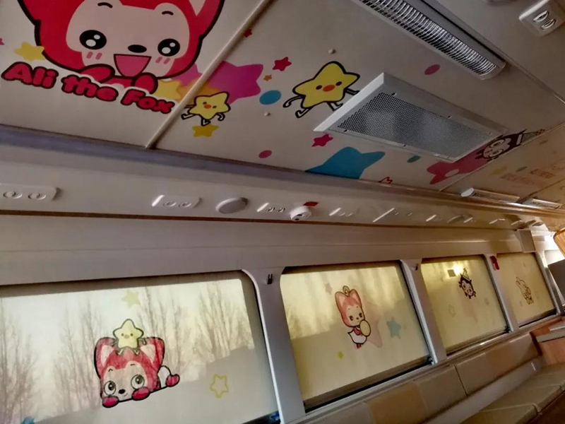 阿狸主题采血车，献给依然相信童话的人