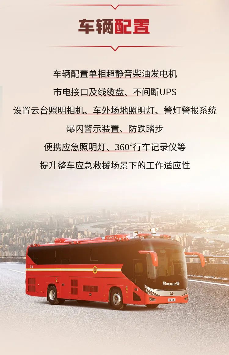 科技赋能装备 乐天堂官网多功能综合保障车全面保障应急事业