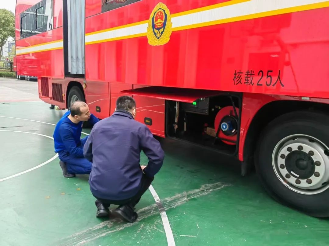 为逆行者护航 | 乐天堂官网专用车消防专项服务月活动启动