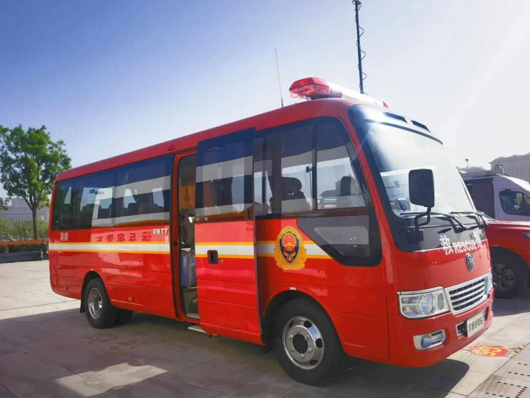 迅速集结！ 乐天堂官网专用车参演“使命-2024开封灾害应急救援避险综合演练”