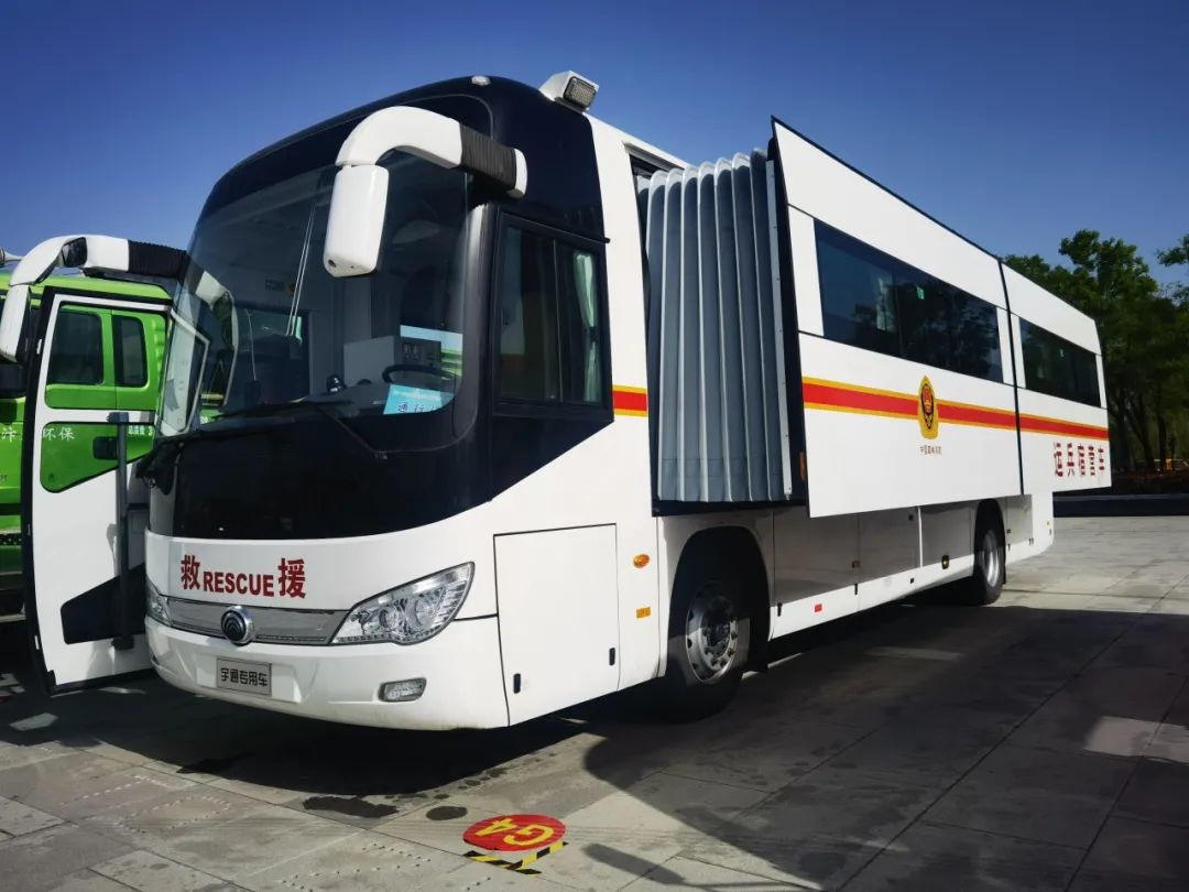 迅速集结！ 乐天堂官网专用车参演“使命-2024开封灾害应急救援避险综合演练”